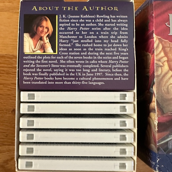 Harry Potter and the Chamber of Secrets Cassette Tape Set - Picture 3 of 7